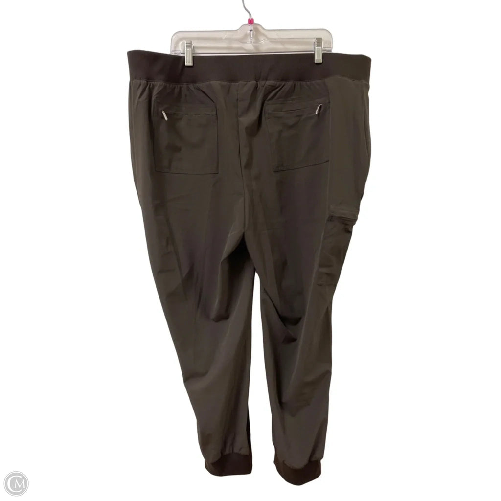 Athletic Pants By Chicos In Brown, Size: 20