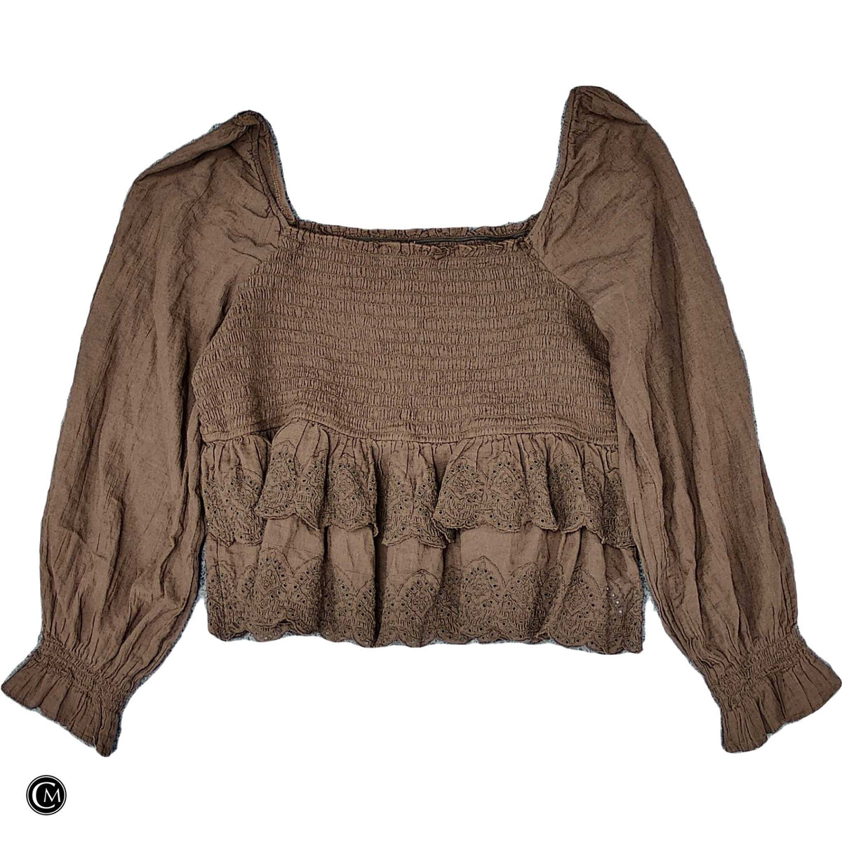 Top Ls By American Eagle In Brown, Size: Xl