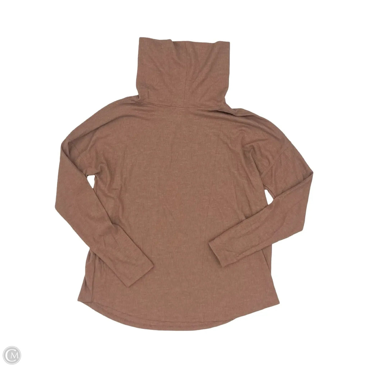 Top Long Sleeve By A New Day In Tan, Size: M