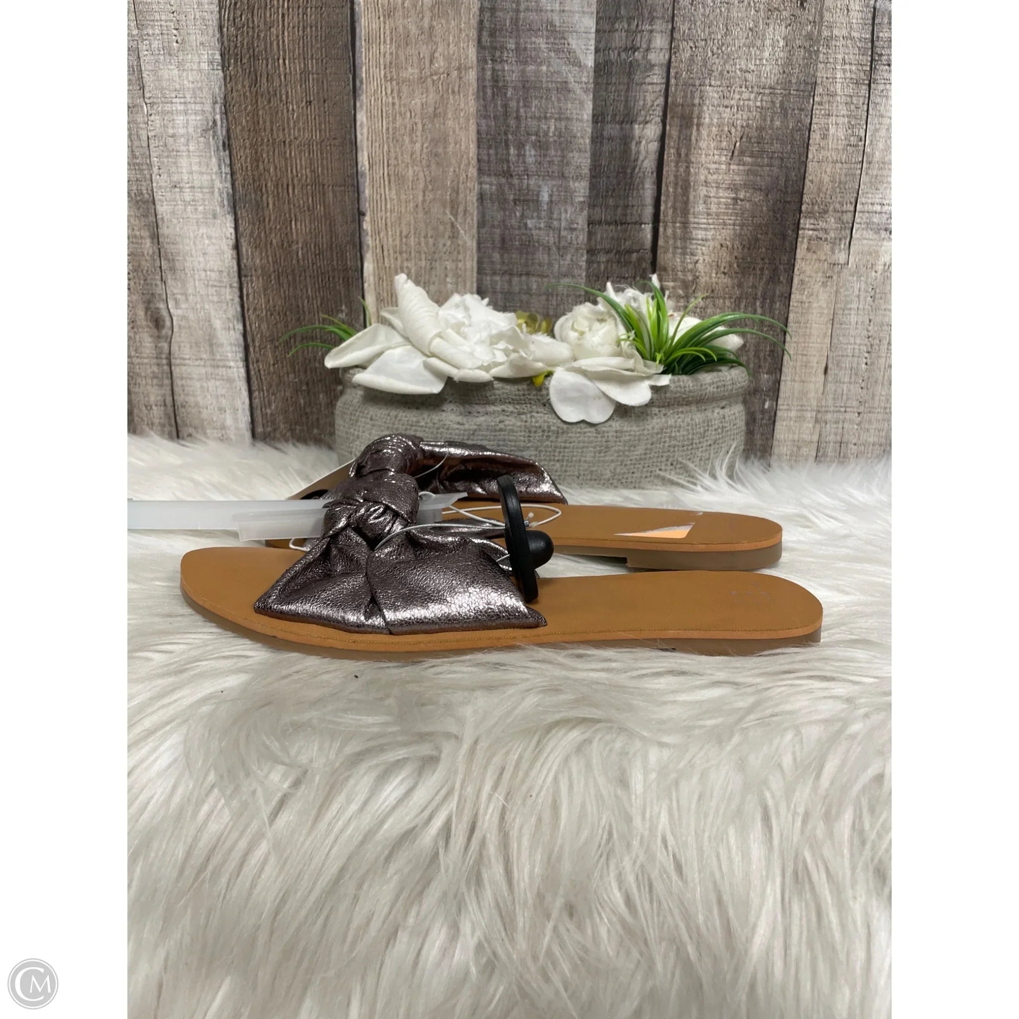 Sandals Flats By A New Day In Bronze, Size: 8