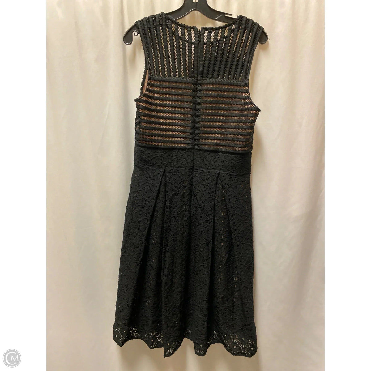 Dress Casual Midi By New York And Co In Black, Size: M