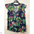 Top Short Sleeve By Anne Carson In Blue, Size: S