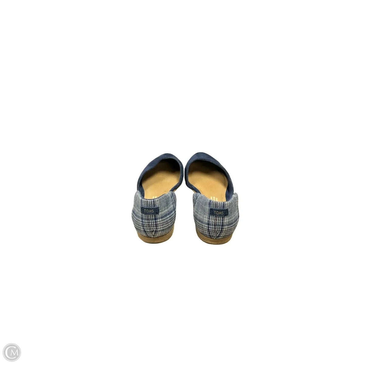 Shoes Flats By Toms In Blue, Size: 6.5