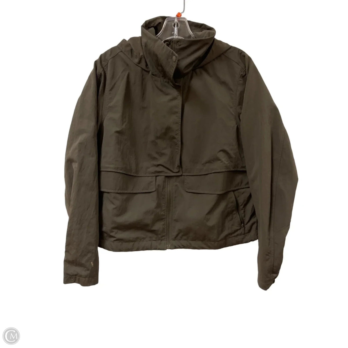 Athletic Jacket By Lululemon In Green, Size: 6