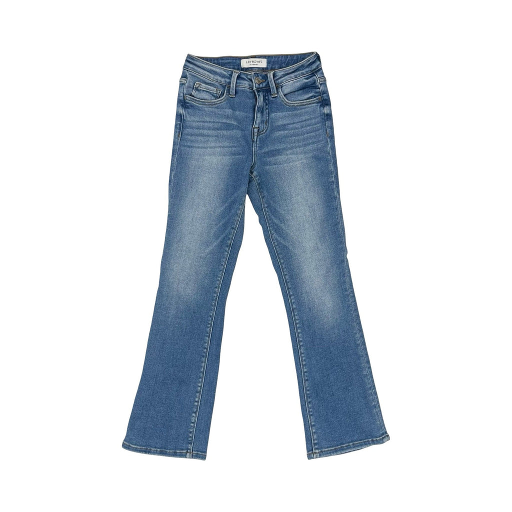 Jeans Straight By Vervet In Blue Denim, Size:2