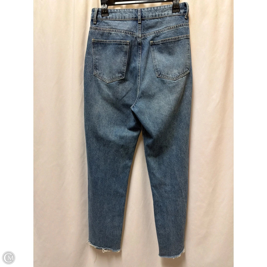 Jeans Straight By Clothes Mentor In Blue Denim, Size: 10