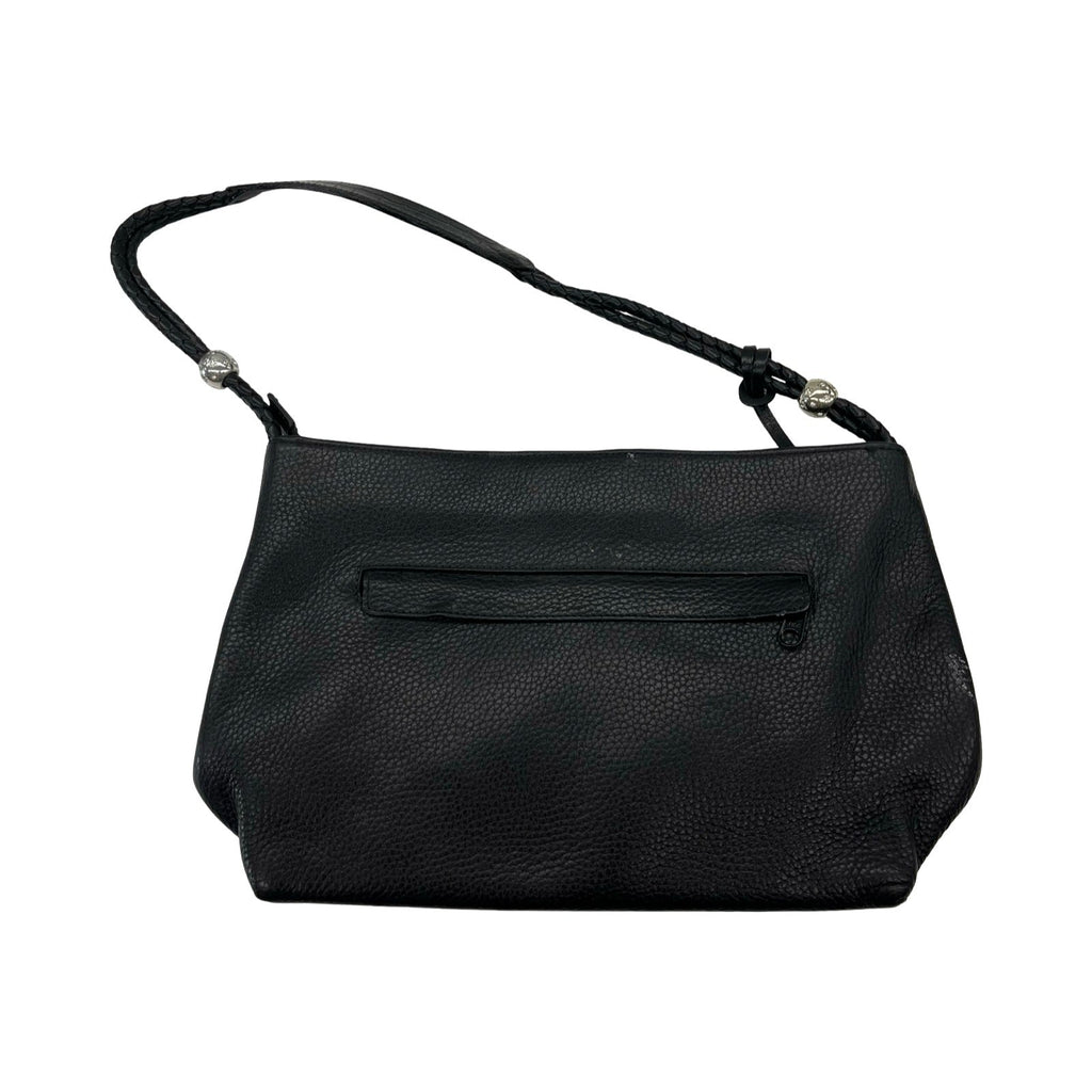 Handbag Leather By Brighton In Black, Size:Medium