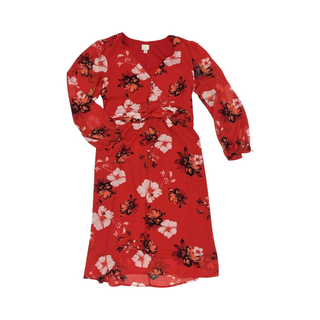 Dress Party Midi By A New Day In Red, Size:M