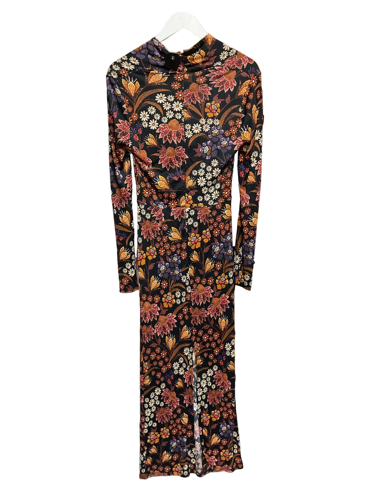 Dress Designer By Farm Rio In Floral Print, Size:L