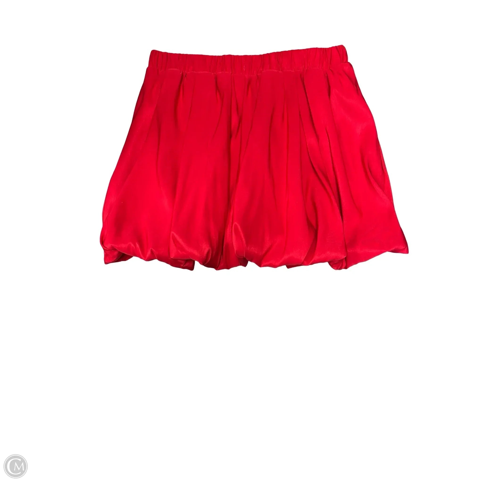 Skirt Mini & Short By A New Day In Red, Size: M