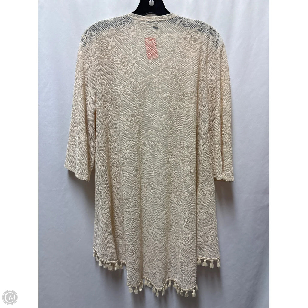 Swimwear Cover-up By Espresso In Cream, Size: L