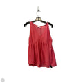 Top Sleeveless By Pink Lily In Pink & White, Size: S