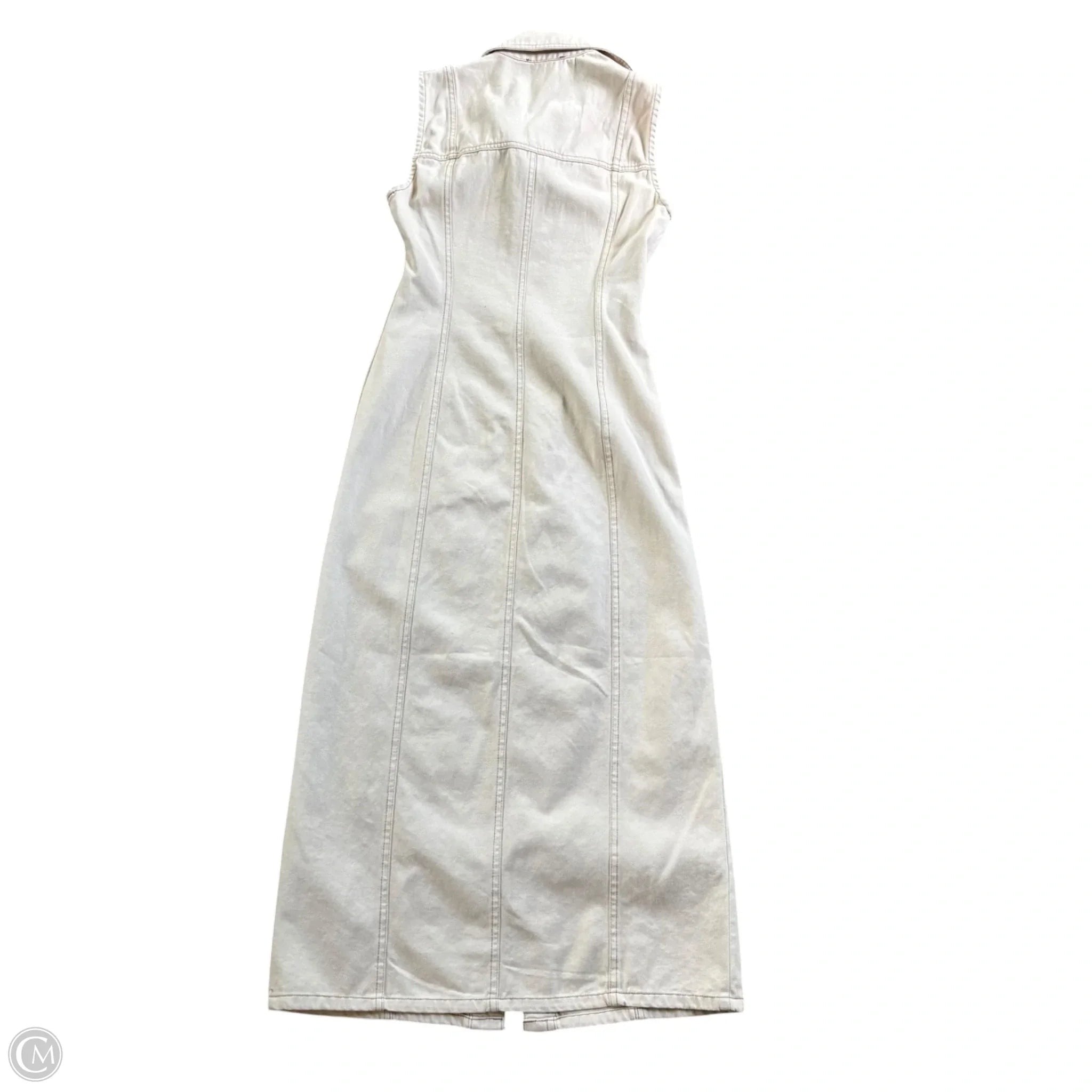 Dress Casual Maxi By House Of Harlow In Cream Denim, Size: Xs