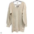 Dress Sweater By Cupshe In Cream, Size: M