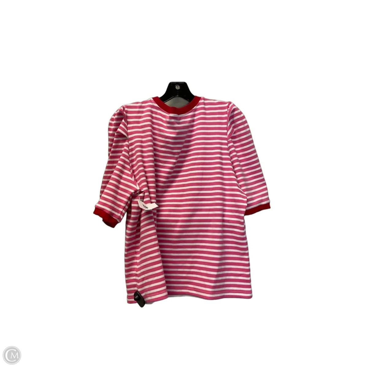 Top Short Sleeve Designer By Rebecca Minkoff In Pink & Red, Size: Xxl