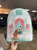Backpack By Loungefly In Green & Pink, Size:Medium