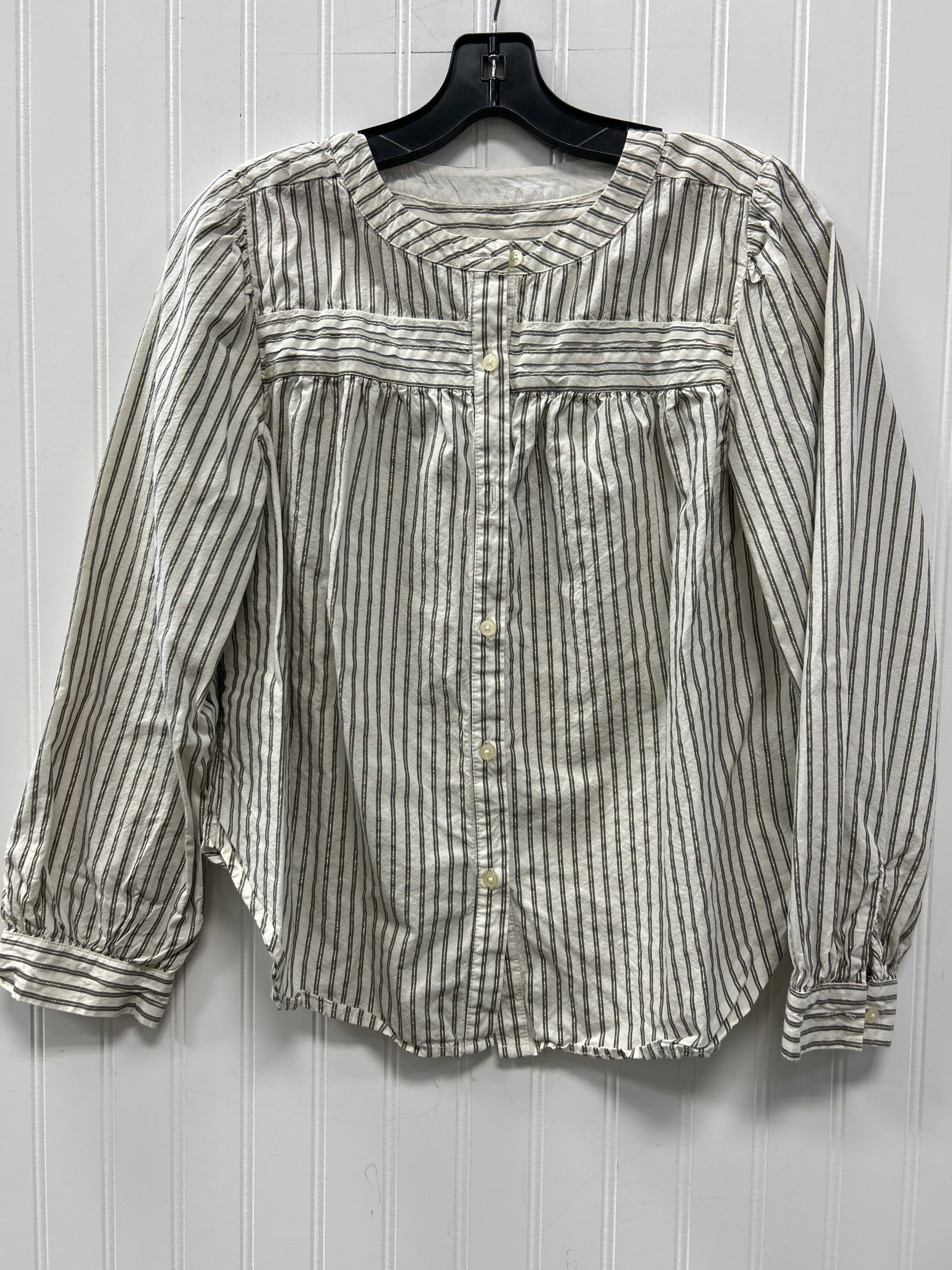 Top Ls By Loft In Striped Pattern, Size:Sp