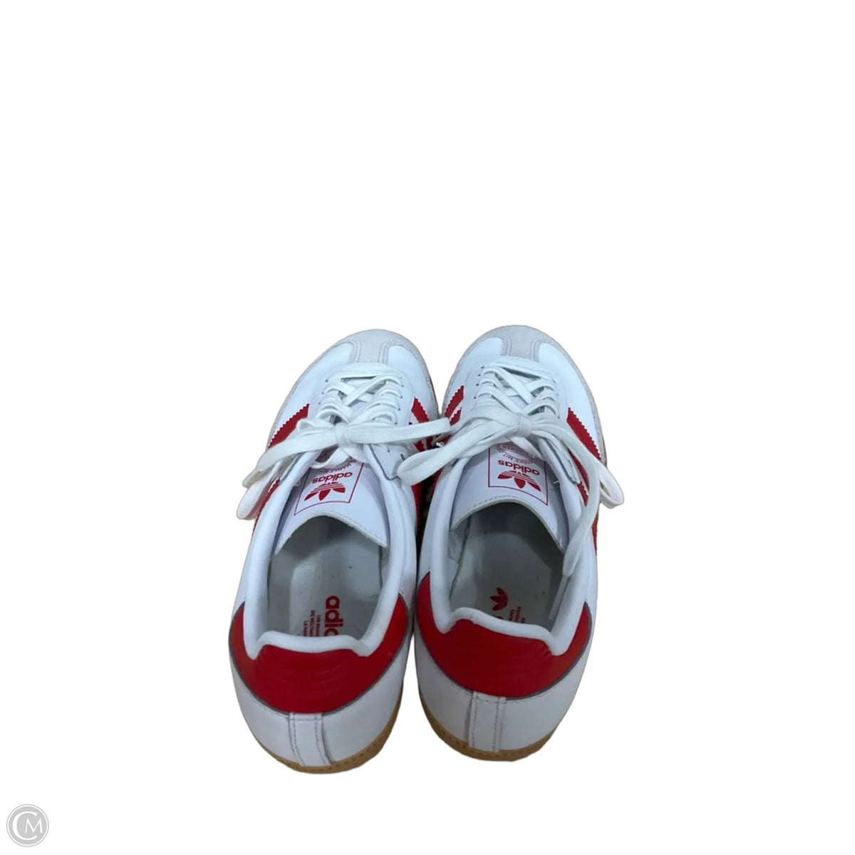 Shoes Athletic By Adidas In Red & White, Size: 7