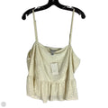 Top Sleeveless By A New Day In Cream, Size: Xxl