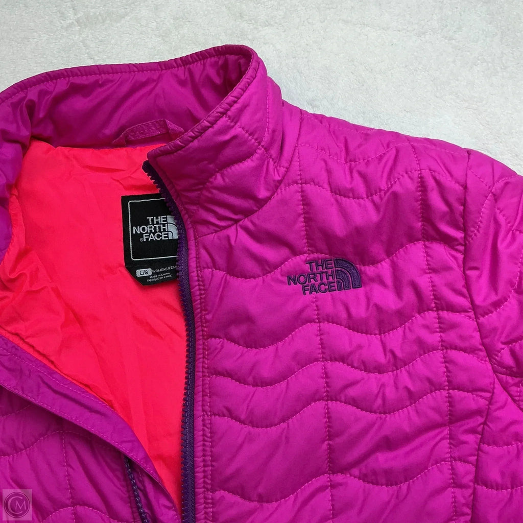 Jacket Puffer & Quilted By The North Face In Purple, Size: L