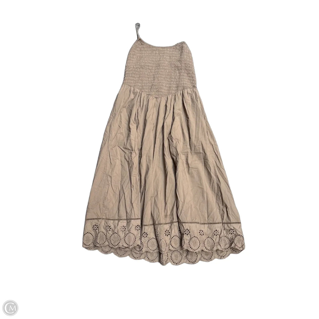 Dress Casual Maxi By American Eagle In Brown, Size: L