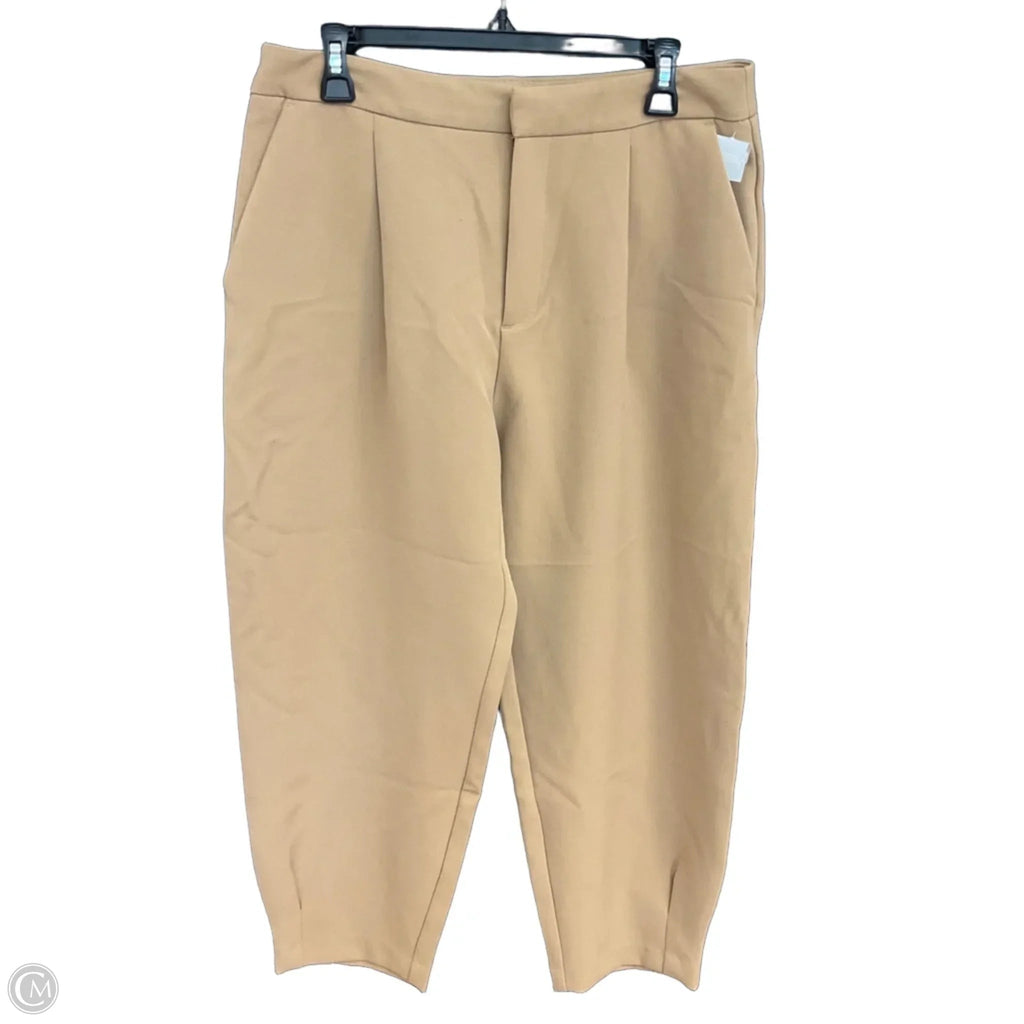 Pants Other By Zara Basic In Tan, Size: L