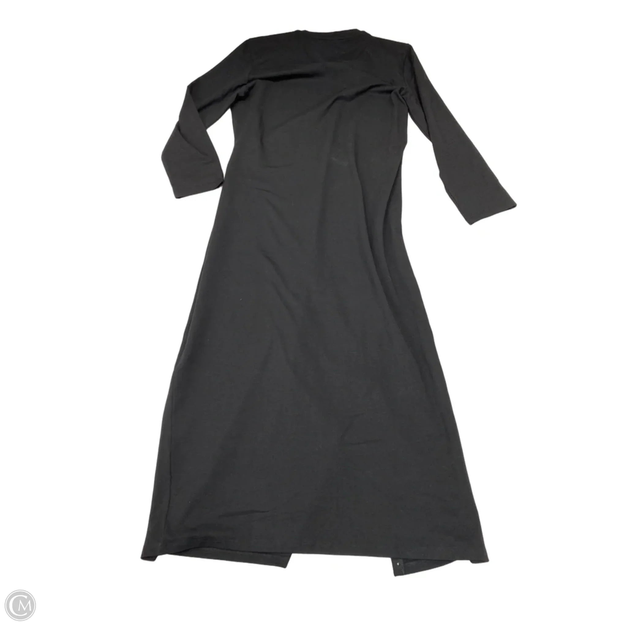 Dress Casual Maxi By Theory In Black, Size: L
