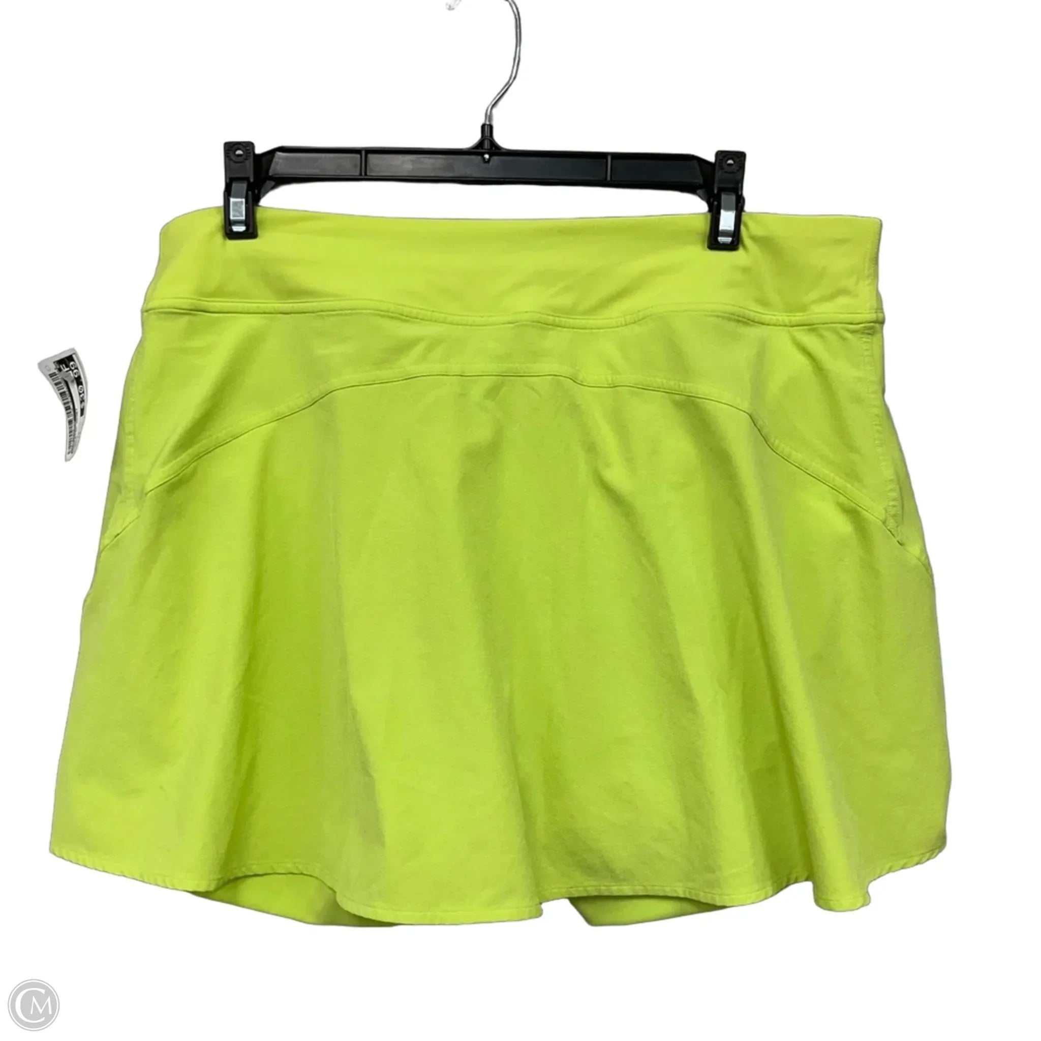 Athletic Skort By Lululemon In Green, Size: 12
