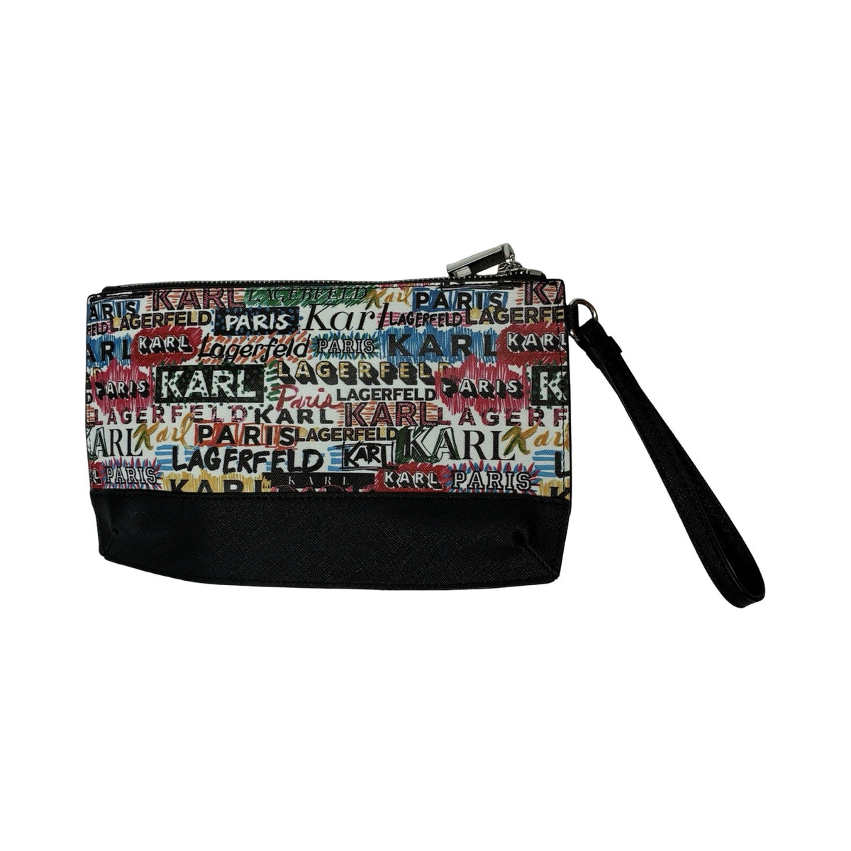 Wristlet Designer By Karl Lagerfeld In Multi, Size:Medium