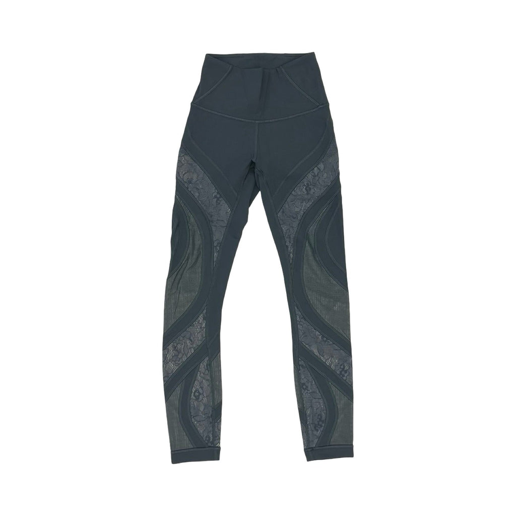 Athletic Leggings By Lululemon In Grey, Size:Xs
