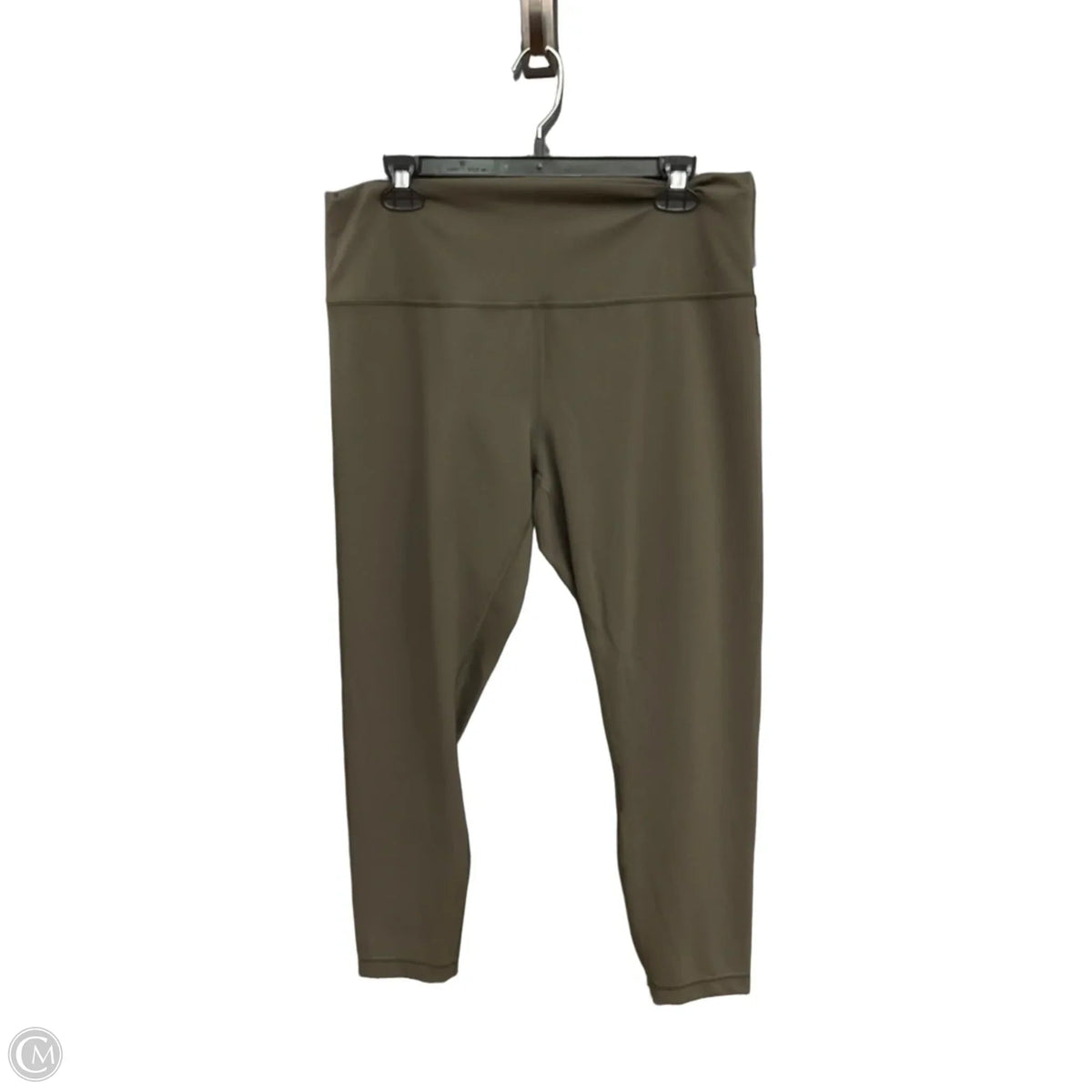 Athletic Leggings By Lululemon In Green, Size: Xxl