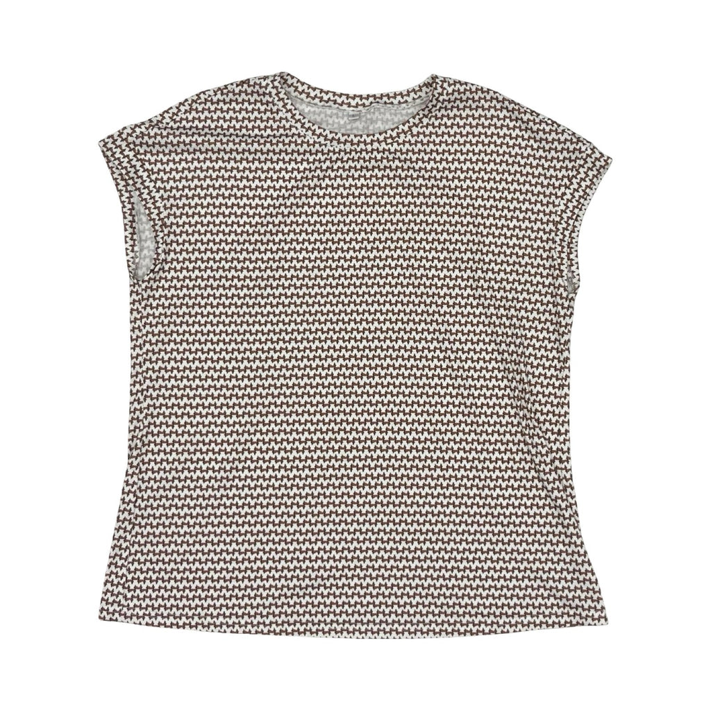 Top Ss By Cmf In Brown & White, Size:L