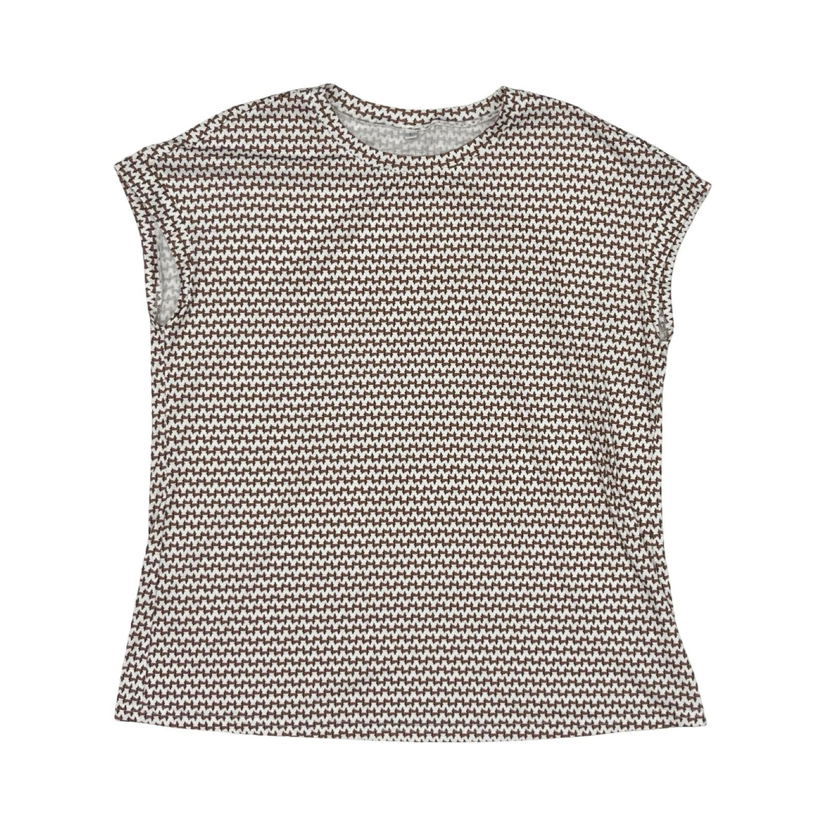 Top Ss By Cmf In Brown & White, Size:L