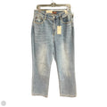 Jeans Straight By Judy Blue In Blue Denim, Size: 16