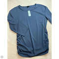 Top Long Sleeve By Ann Taylor In Blue, Size: Lp