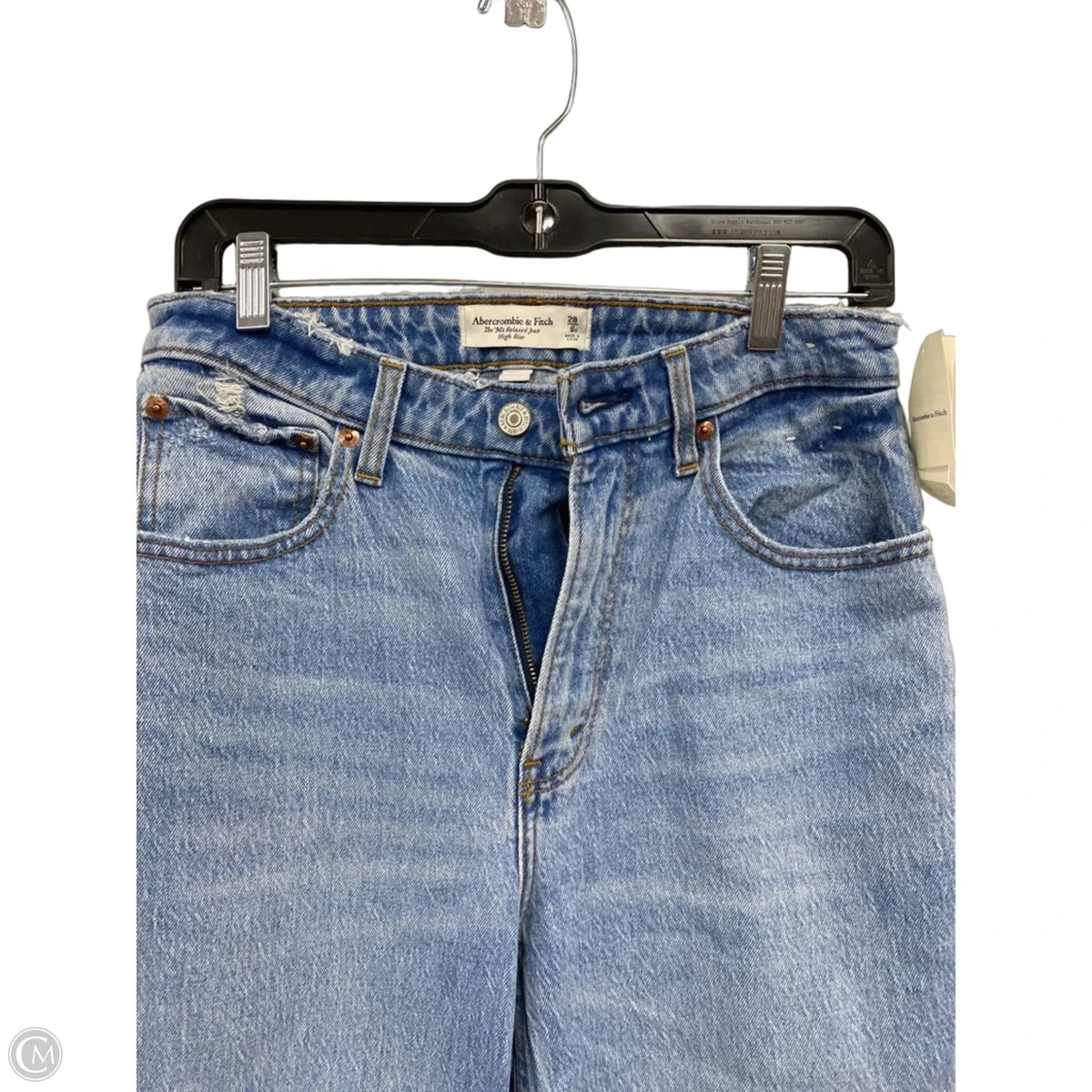 Jeans Wide Leg By Abercrombie And Fitch In Blue, Size: 6