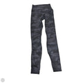 Athletic Leggings By Lululemon In Black & Grey, Size: 4