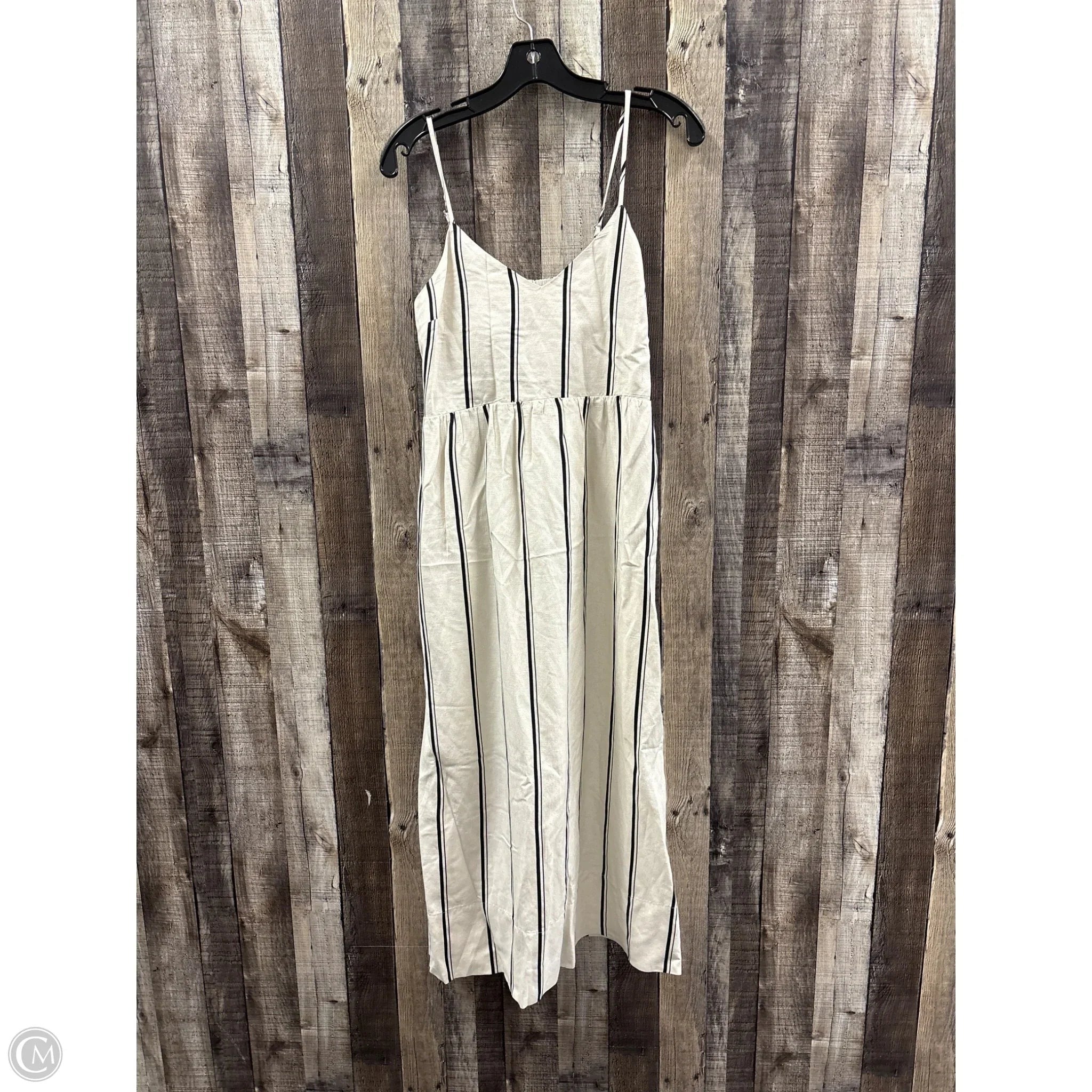 Dress Casual Maxi By Evereve In Cream, Size: S
