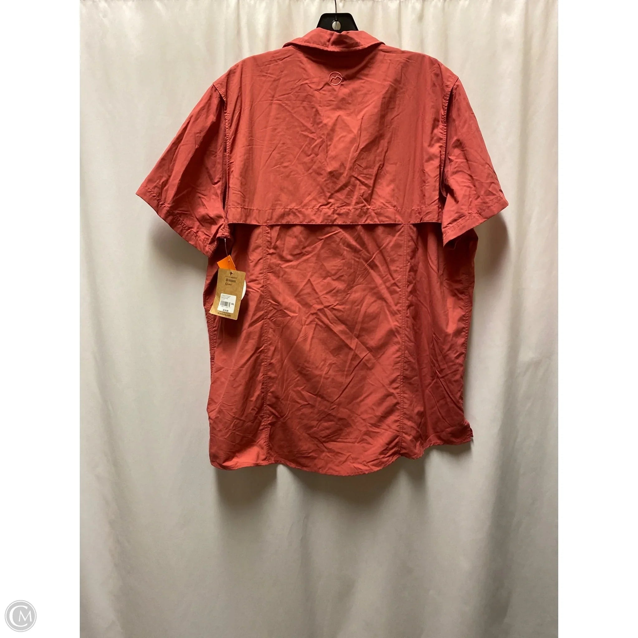 Top Short Sleeve By Magellan In Pink, Size: Xxl