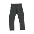 Athletic Leggings Capris By Lululemon In Black & Cream, Size:S