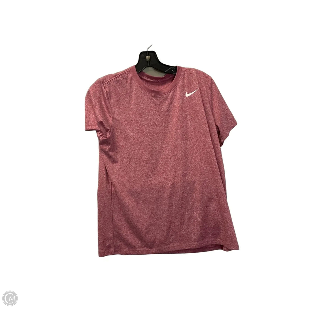 Athletic Top Short Sleeve By Nike Apparel In Red, Size: M