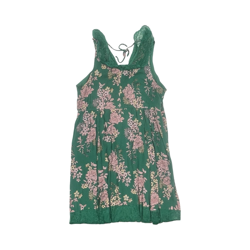 Dress Party Long By Torrid In Green & Pink, Size:4X
