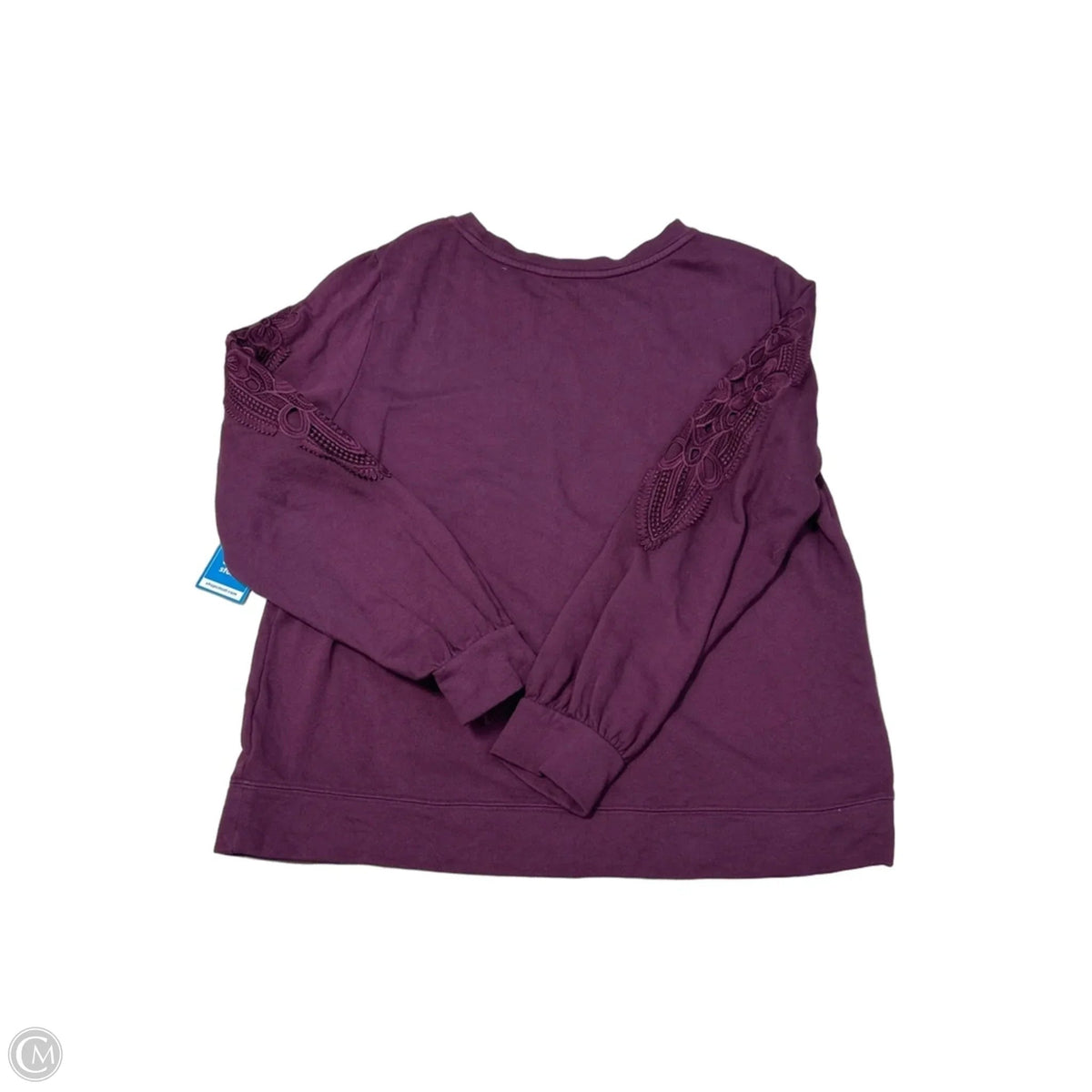 Top Long Sleeve Designer By Lilly Pulitzer In Maroon, Size: Xl