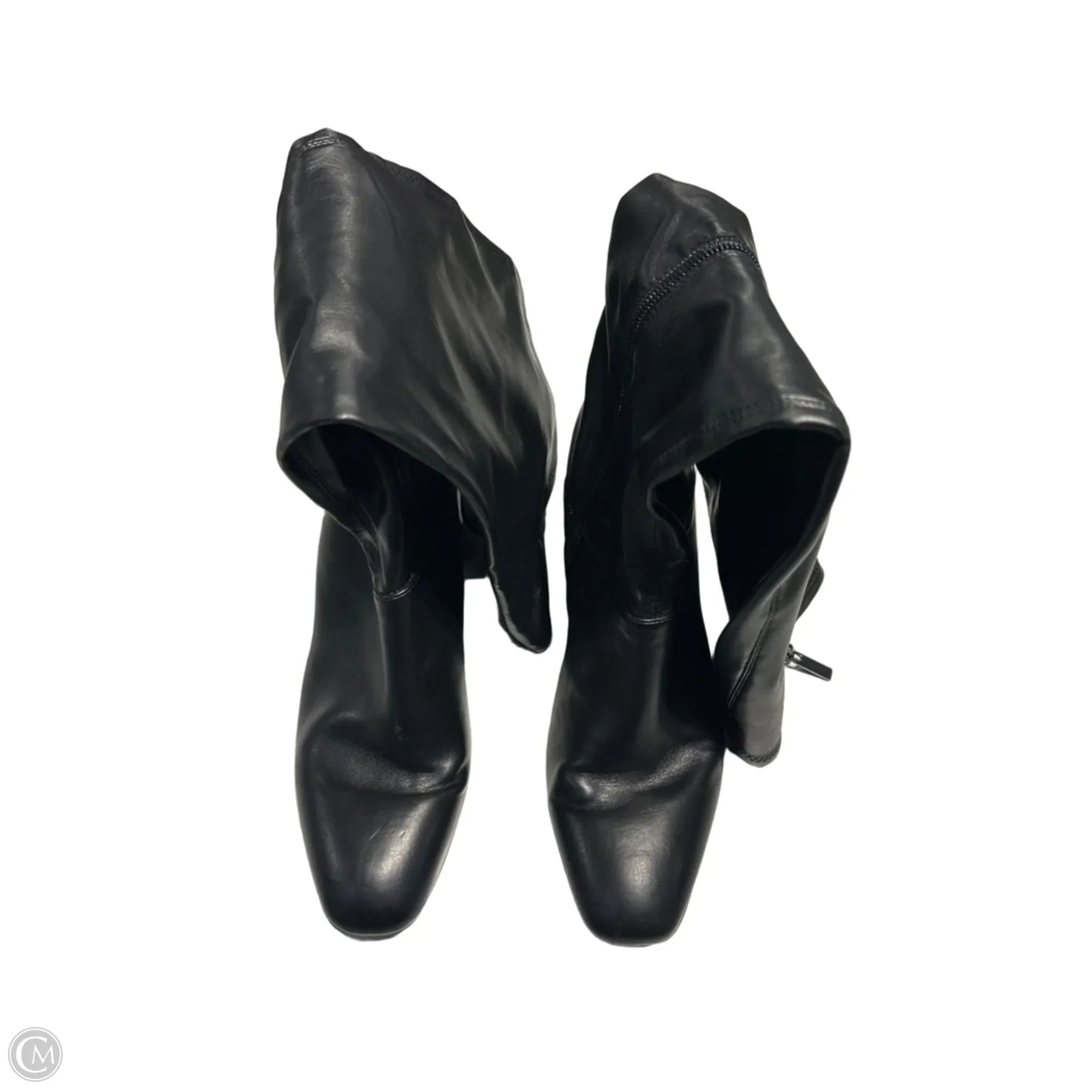 Boots Mid-calf Heels By Franco Sarto In Animal Print, Size: 9.5