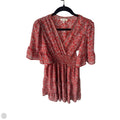 Dress Casual Short By Max Studio In Red & White, Size: S