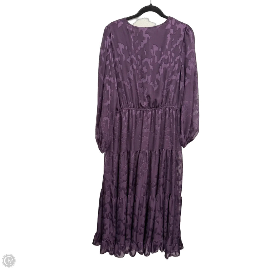 Dress Casual Maxi By Taylor In Purple, Size: 16
