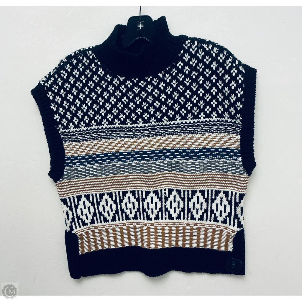 Sweater Short Sleeve By Marled In Black, Size: Xs