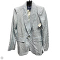 Blazer By Scoop In Blue & White, Size: S