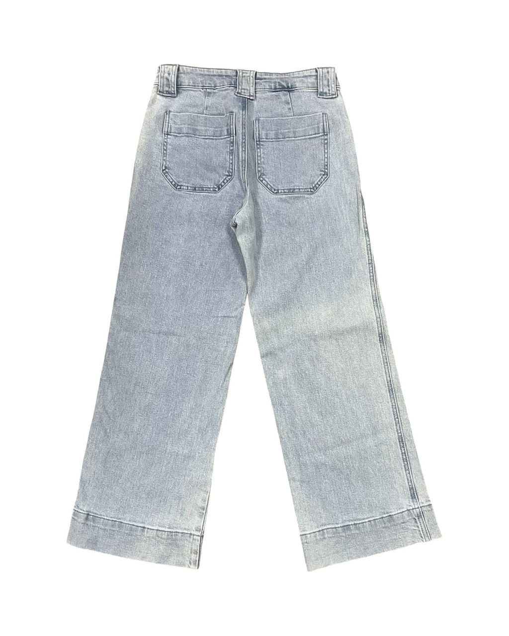 Jeans Cropped By Sanctuary In Blue Denim, Size:2