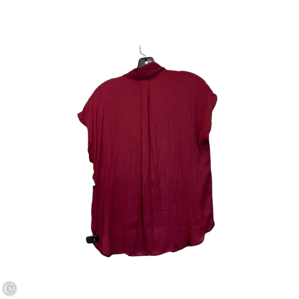 Top Sleeveless By Nine West In Maroon, Size: M